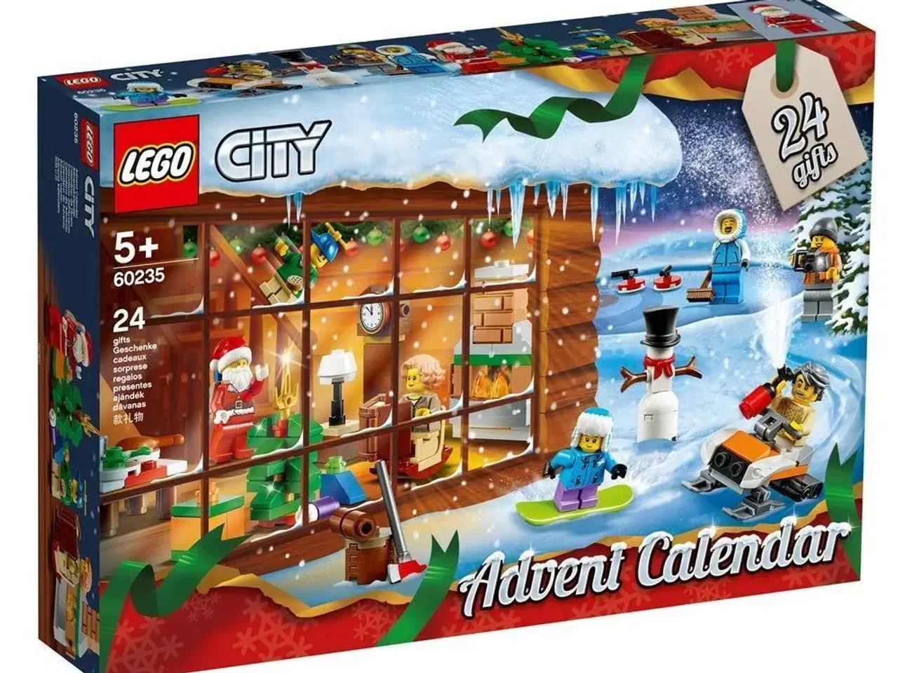 Billede 1 - JULEKALENDER 2019 ; LEGO CITY (60235)