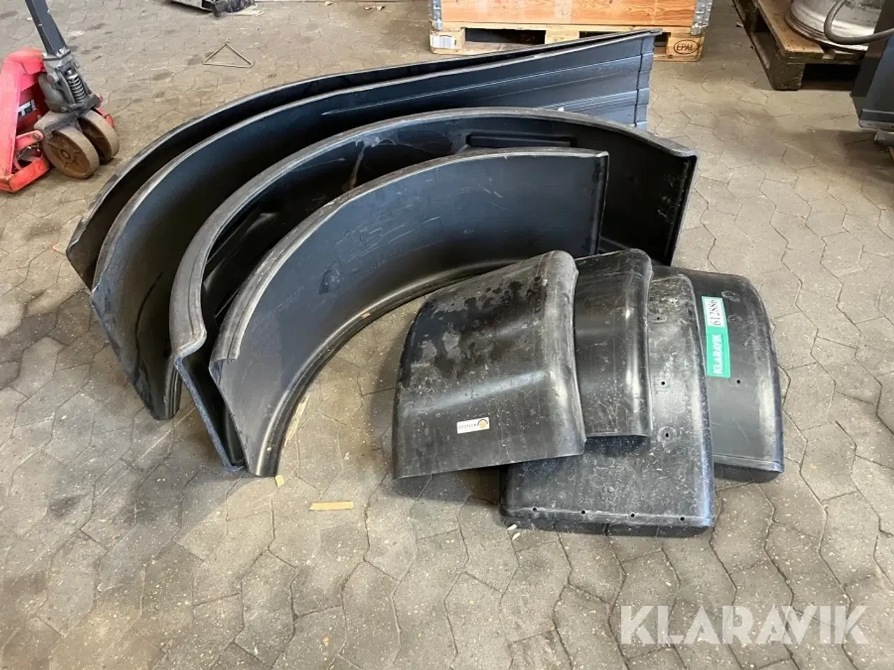 Billede 2 - Hjulskærme diverse skærme 8 styk