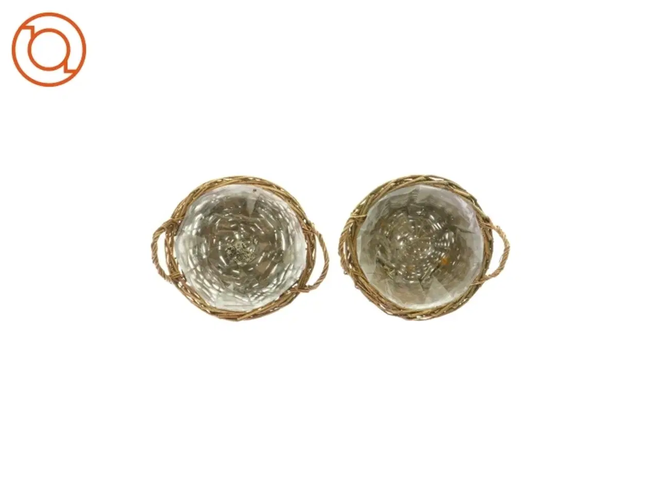 Billede 2 - Kurv i flet (2 styk)