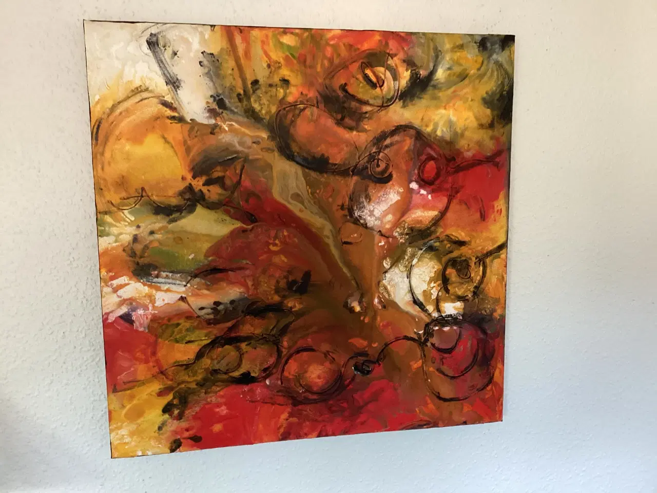 Billede 1 - Akryl maleri.