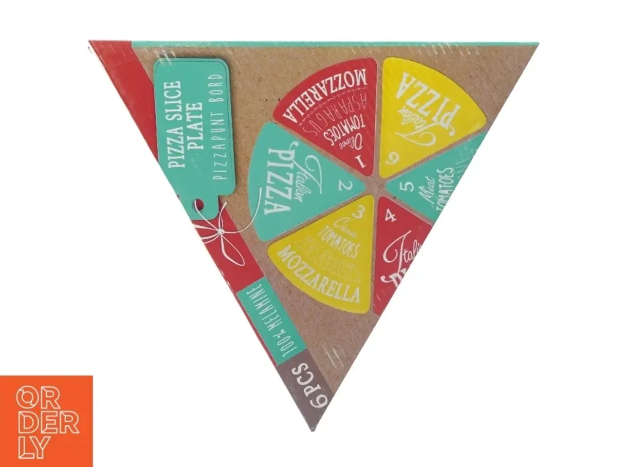 Billede 1 - nye Pizza slice plate (str. 23 x 22cm)