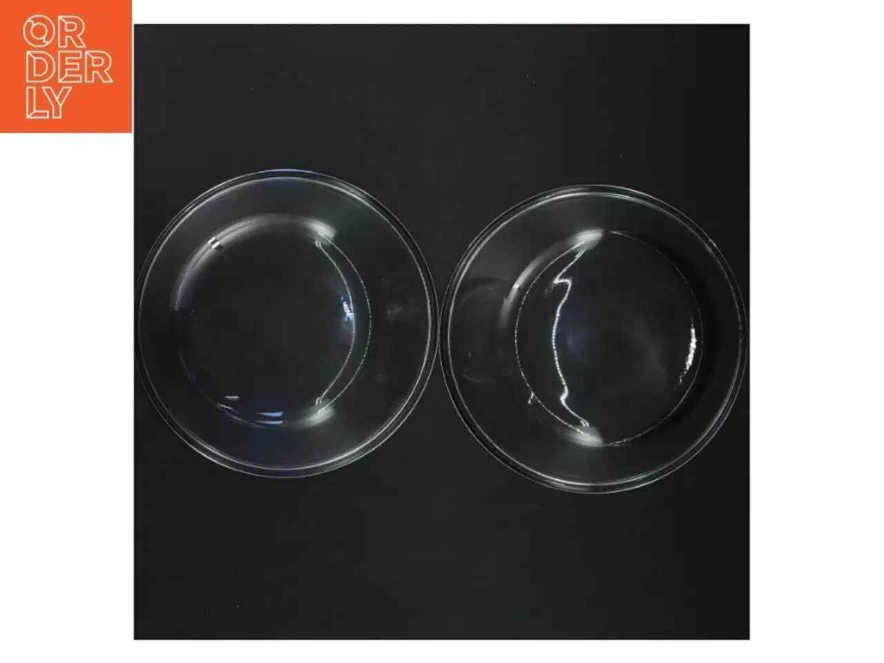 Billede 3 - Sæt af to glasskåle (str. 7x20 cm)