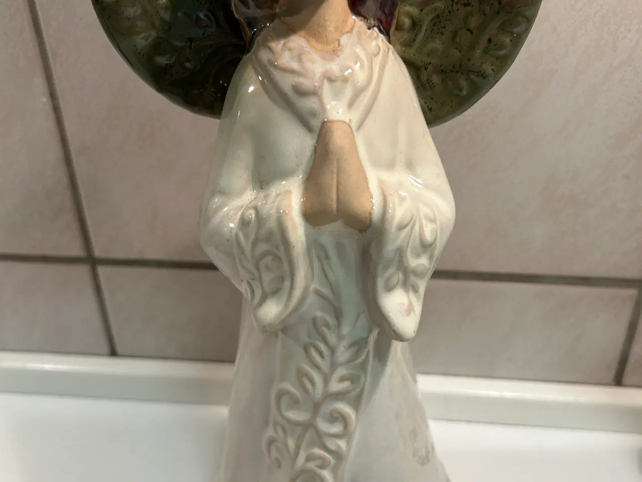 Billede 3 - 2 stk. solengle i stentøj