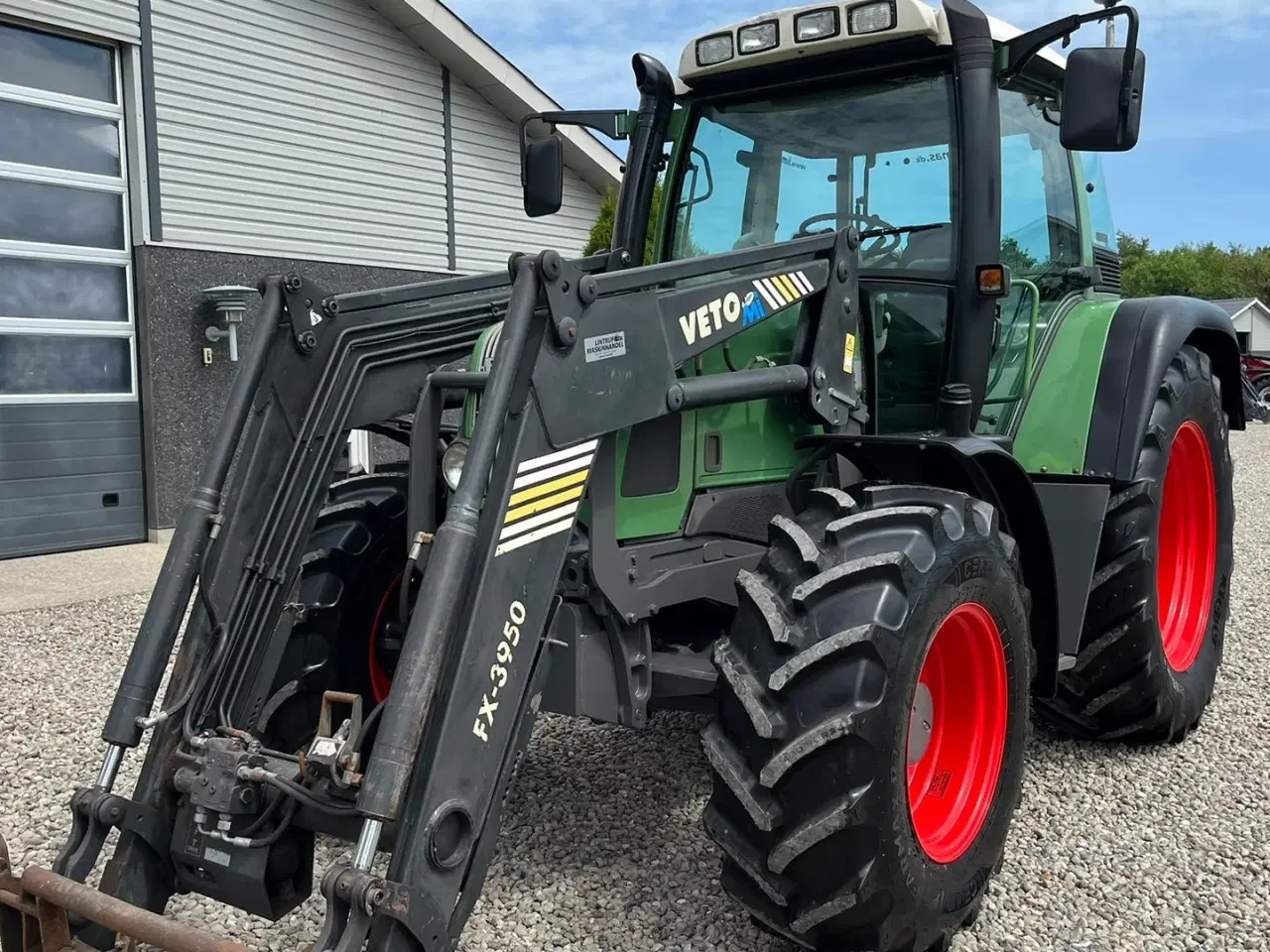 Billede 10 - Fendt 410 Vario med frontlæsser.