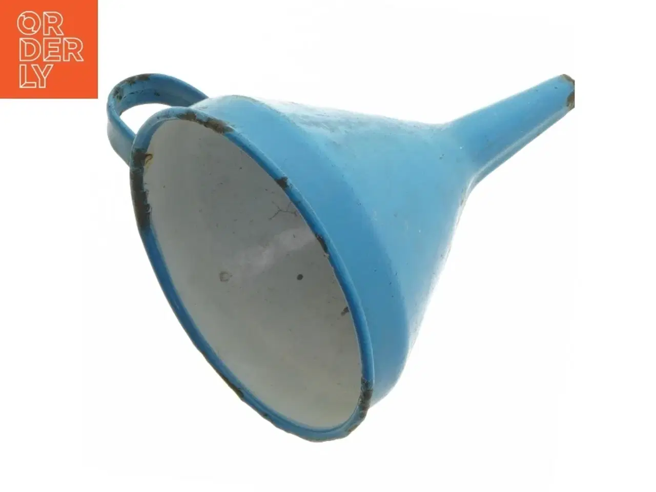 Billede 1 - Blå tragt (str. 13x11 cm)