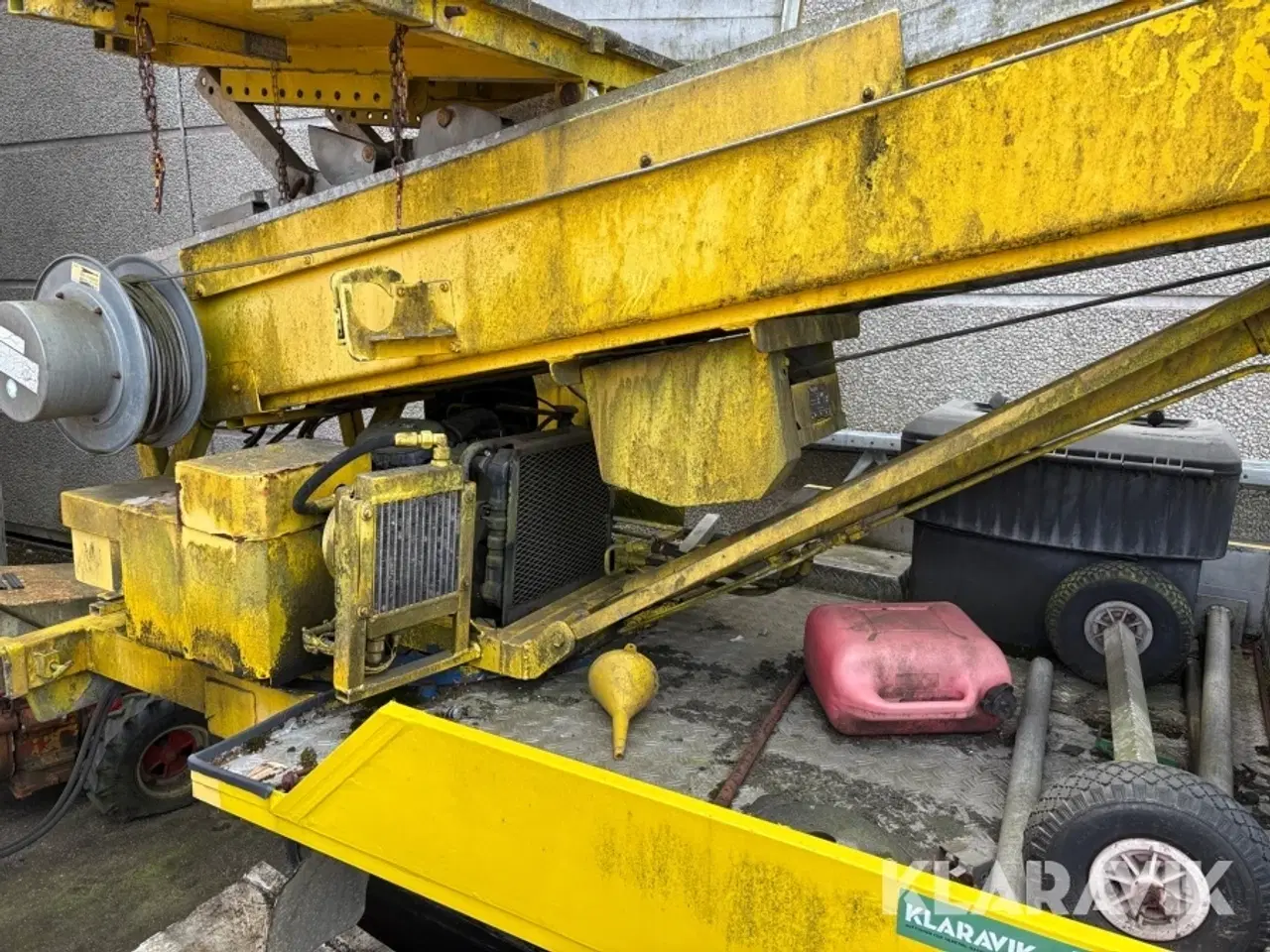 Billede 6 - mobil skrå-elevator / materialelift med spil KLCCS GmbH & Co L1