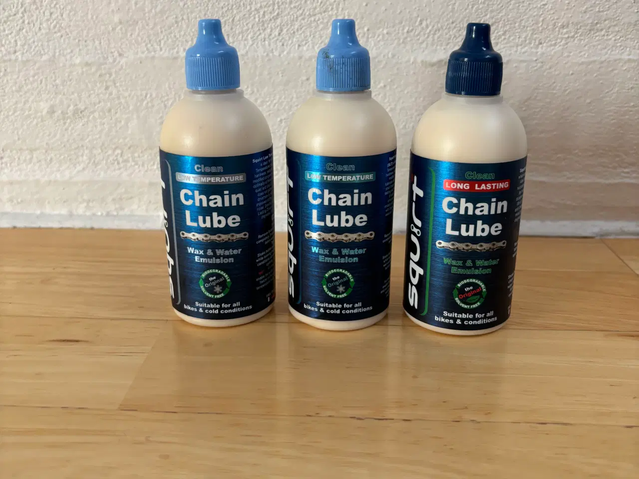 Billede 1 - 3x voksbaseret smøremiddel til cykelkæde