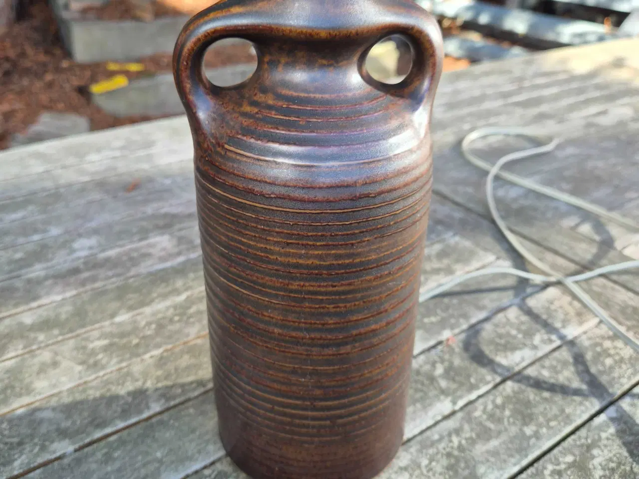 Billede 3 - Smuk keramiklampe fra Knabstrup 