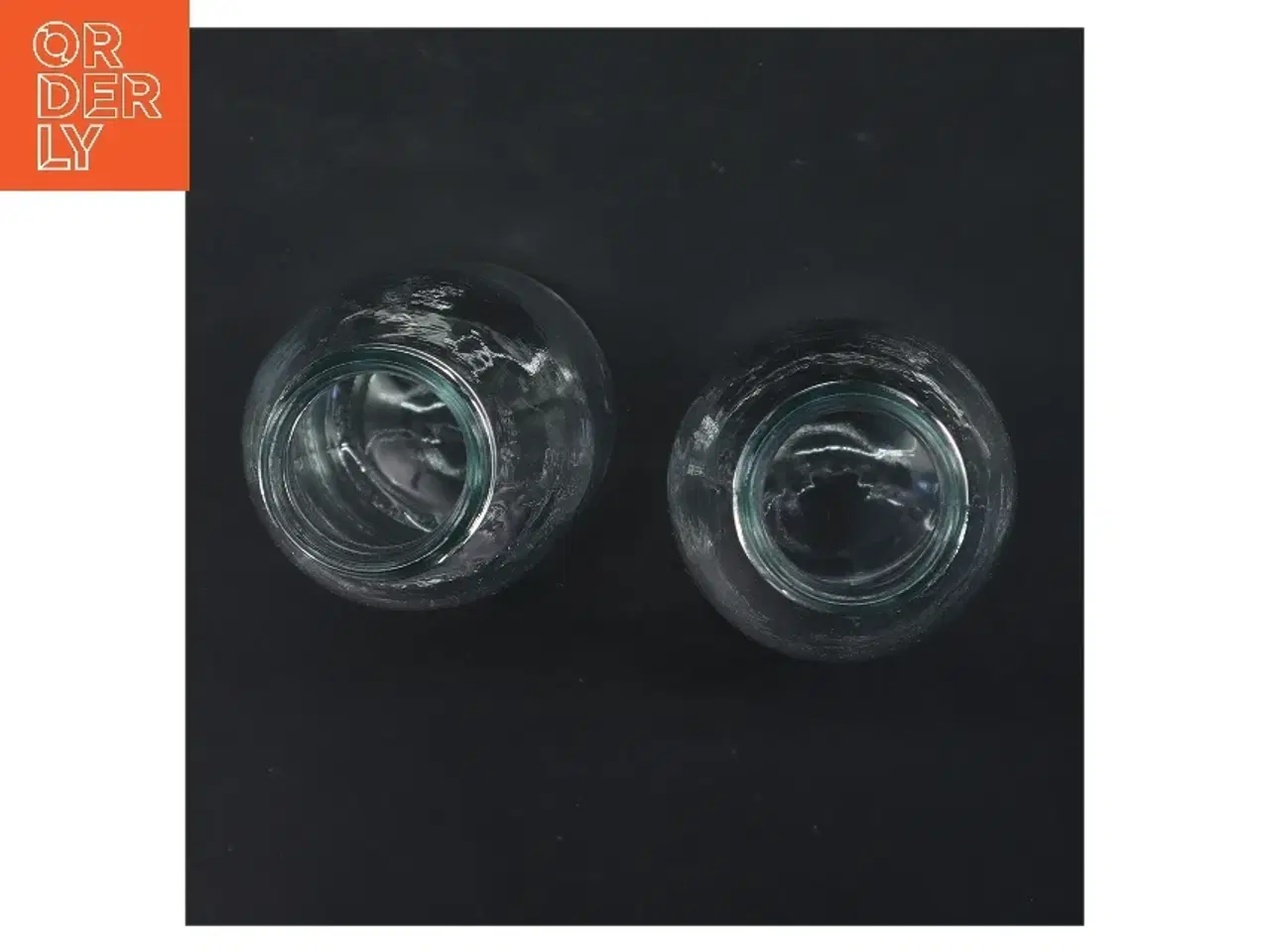 Billede 2 - Glasflasker 0,5 liter (str. 2 stk Ø 4,5 cm længde 20 cm)