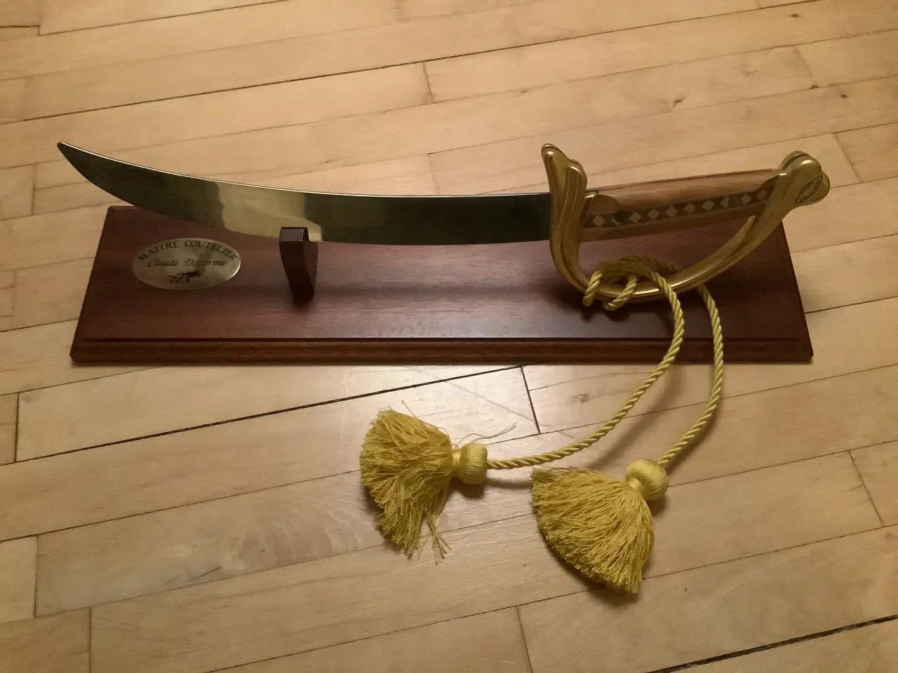 Billede 1 - Champagnesabel med stander