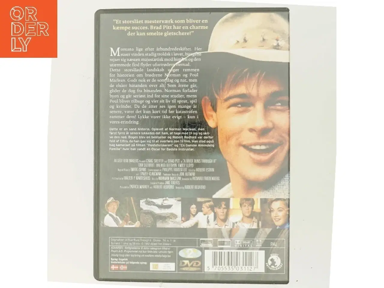 Billede 3 - Ved Floden med Brad Pitt (DVD)