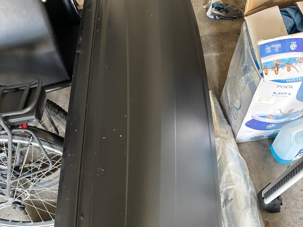 Billede 3 - Thule tagboks med bøjler sælges