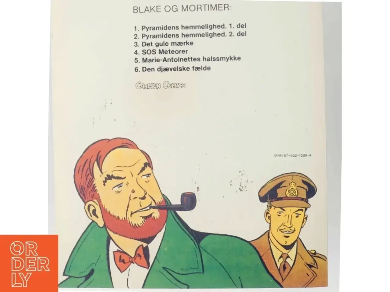Billede 3 - Den Djævelske Fælde af Edgar P. Jacobs (Bog)