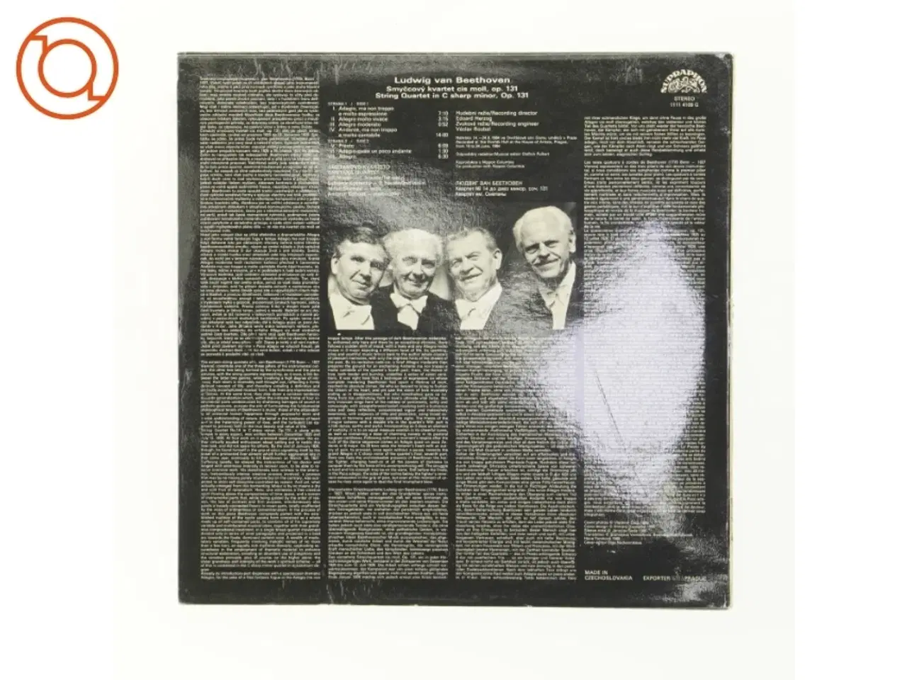 Billede 3 - Beethoven string quartet (str. 31 cm)