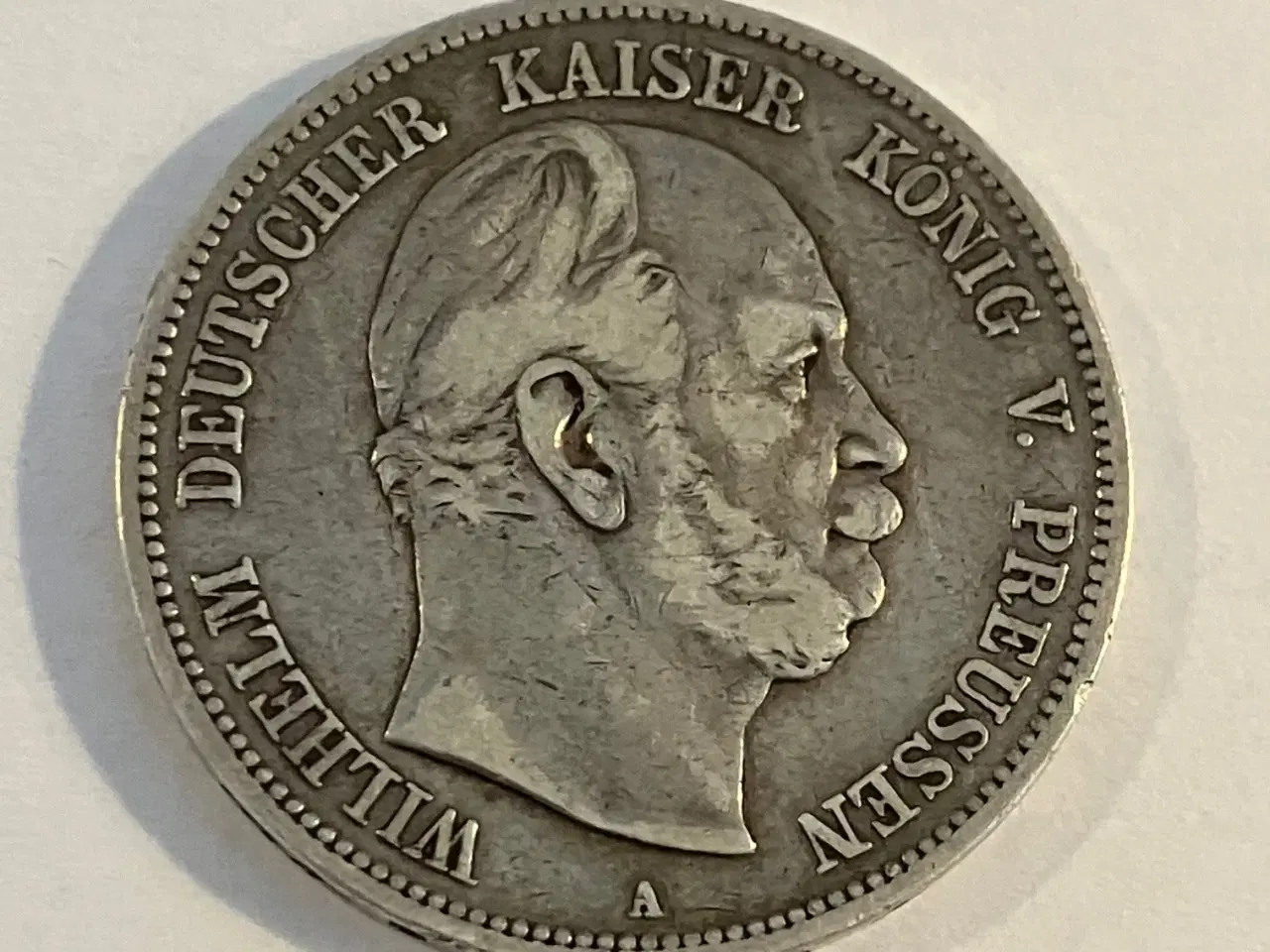 Billede 2 - Funf Mark 1876 A Germany