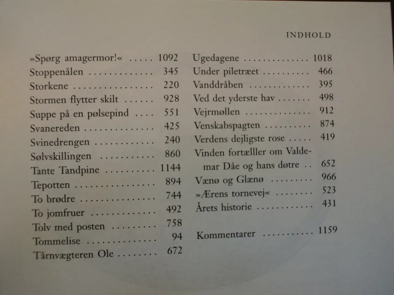 Billede 5 - eventyr og historier - komplet samling, af h. c. a