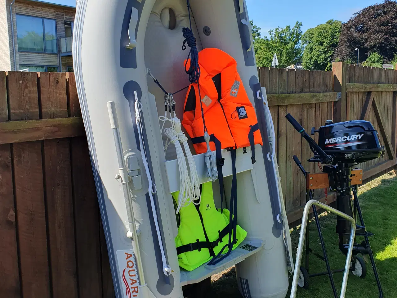 Billede 8 - Aquarib med Mercury 4 hk