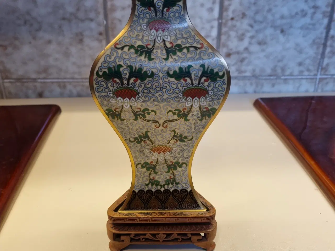 Billede 3 - Kinesisk Kalligrafi vase sælges