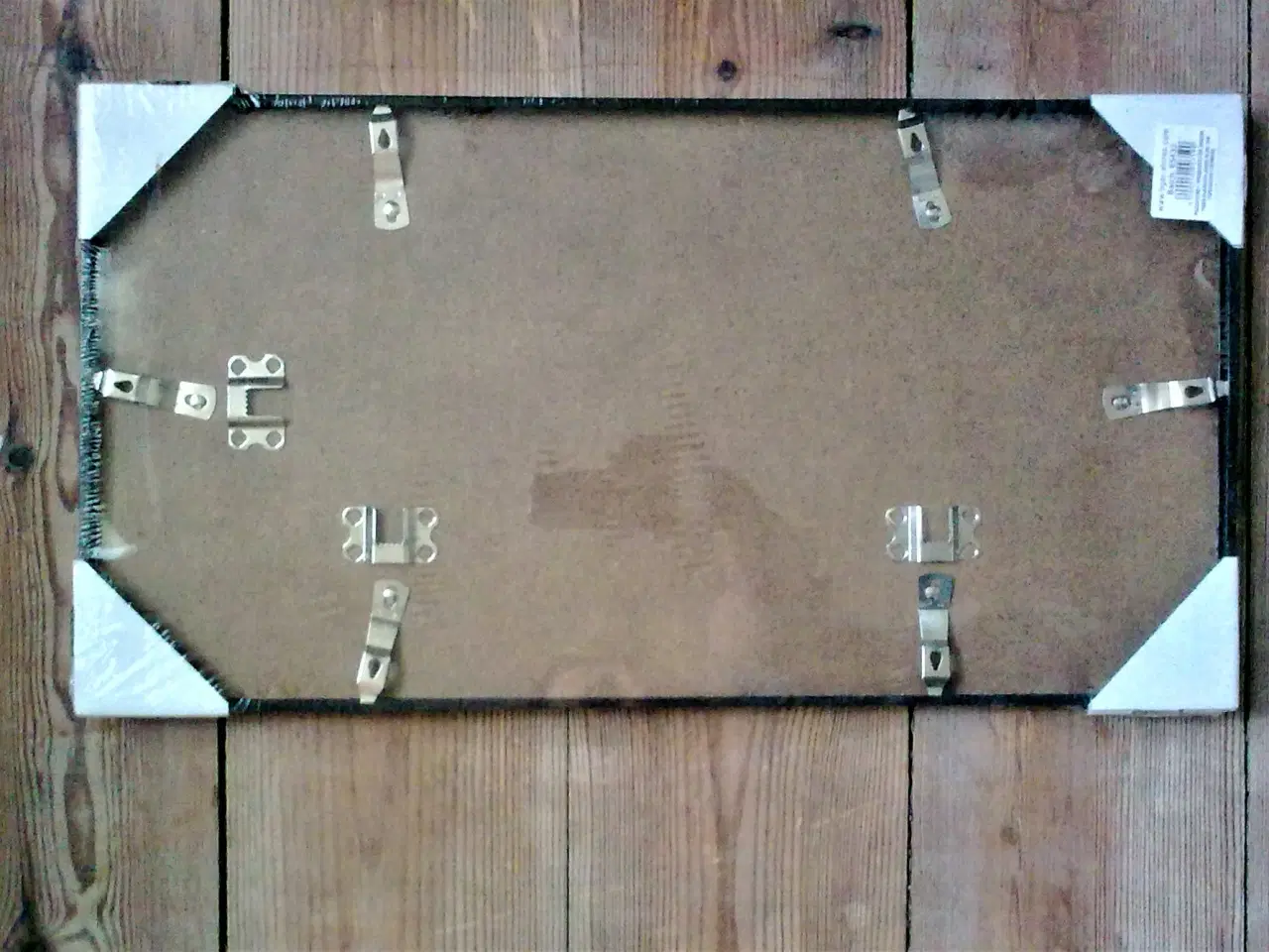 Billede 6 - Fotoramme sort ramme lodret/vandret Passepartout