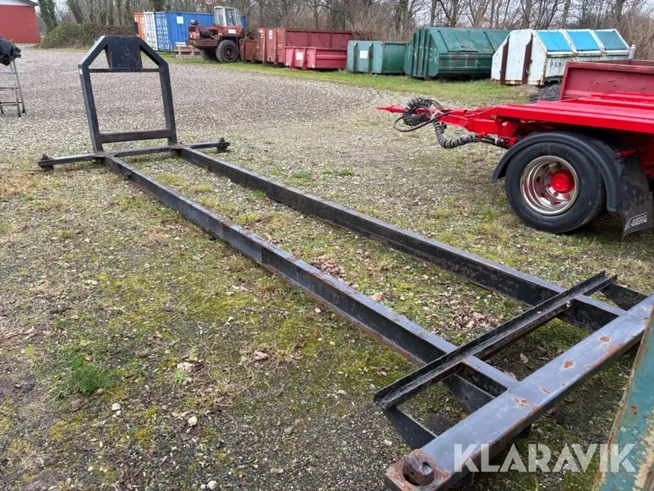 Billede 5 - Bundramme til 20fods container Miljø-art U iso inp 60