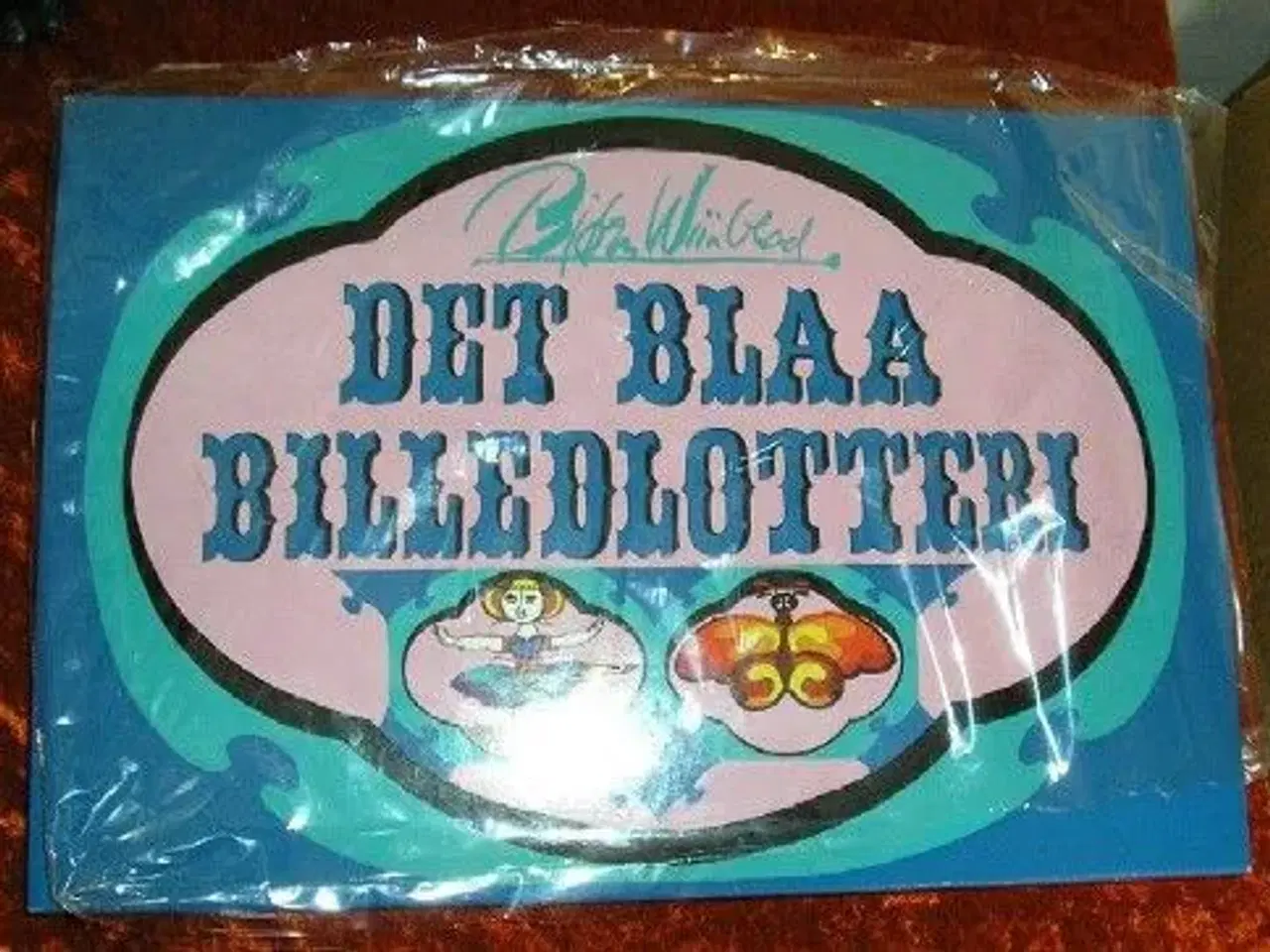 Billede 1 - Det blå billedlotteri, af Bjørn Wiinblad