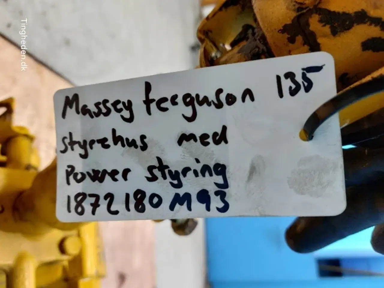 Billede 2 - Massey Ferguson 135 Styrehus Med Power Styring 1872180M93