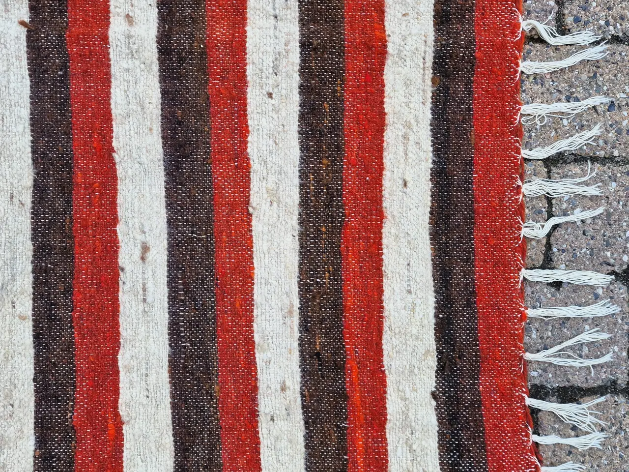 Billede 5 - Sød lille vintage kelim tæppe.