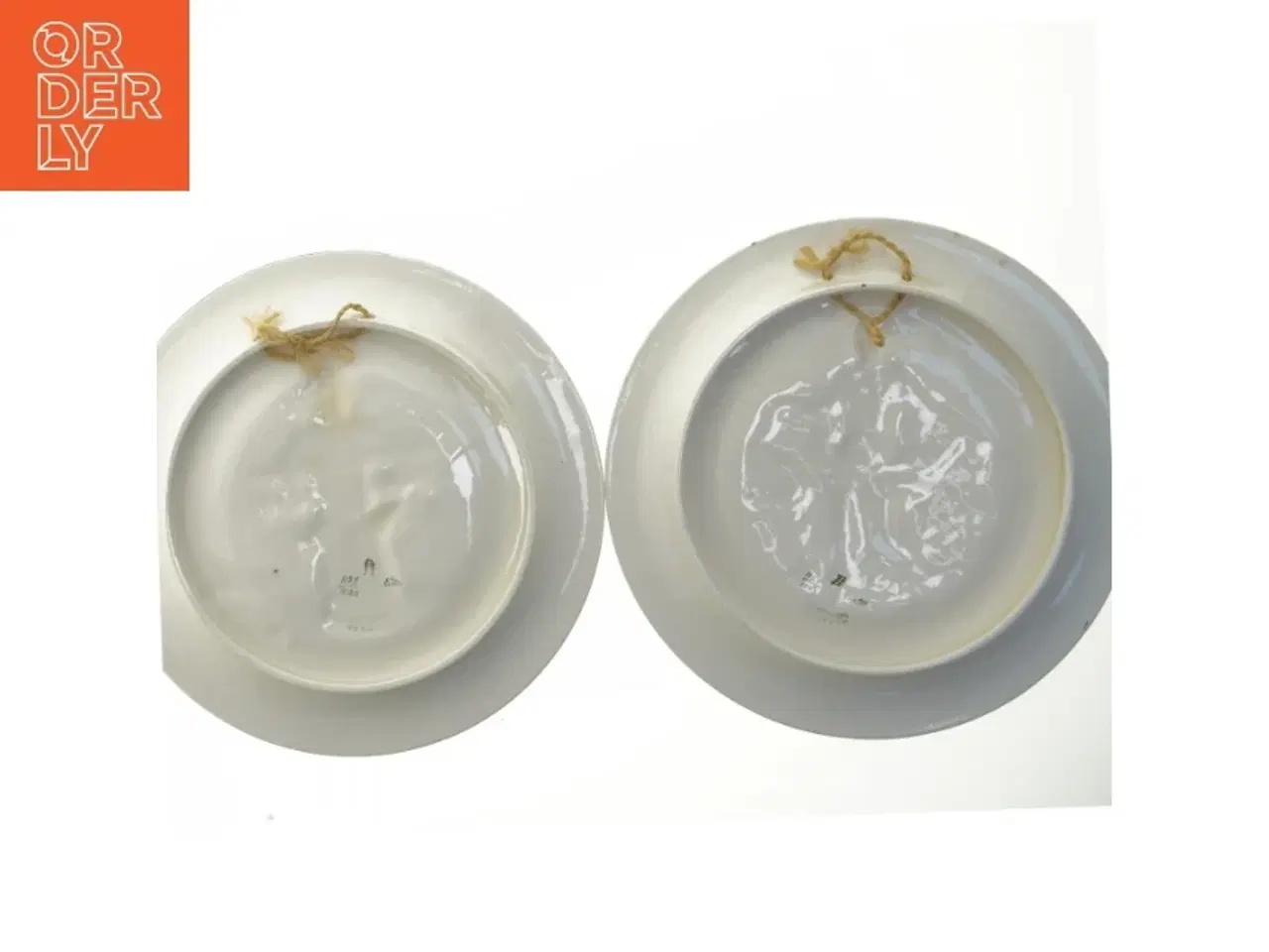 Billede 2 - Aluminia juleplatter 1917 og 1918 (str. 30 cm)