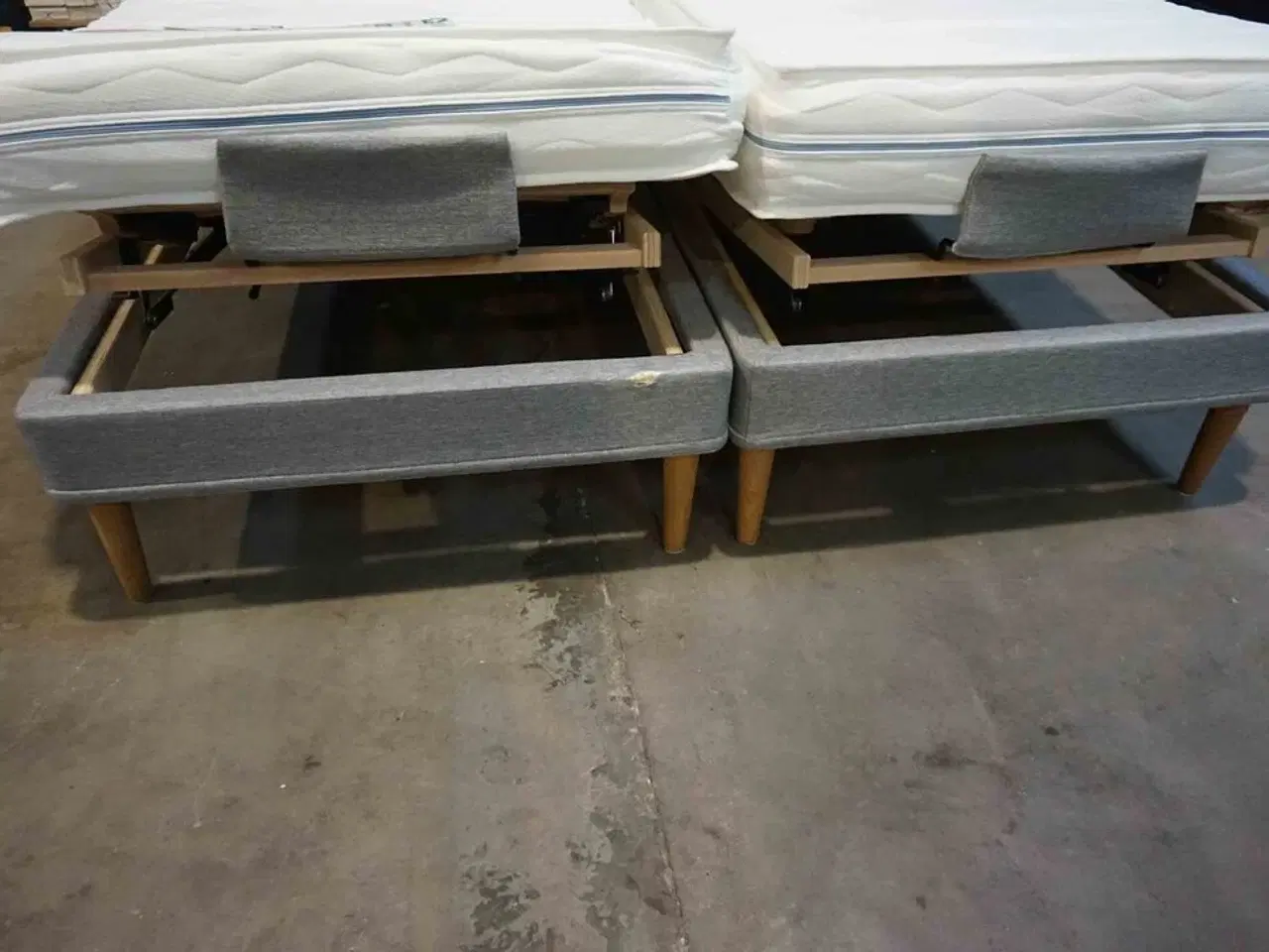 Billede 1 - Hilding-Anders Elevationsseng med Supportho Comfort madras 160x200 cm