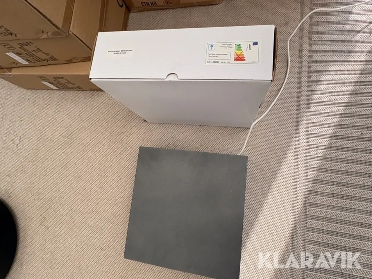 Billede 3 - Led lamper Solar Matrix up/down 20W 15 styk - Led Dali Antrasit 4K