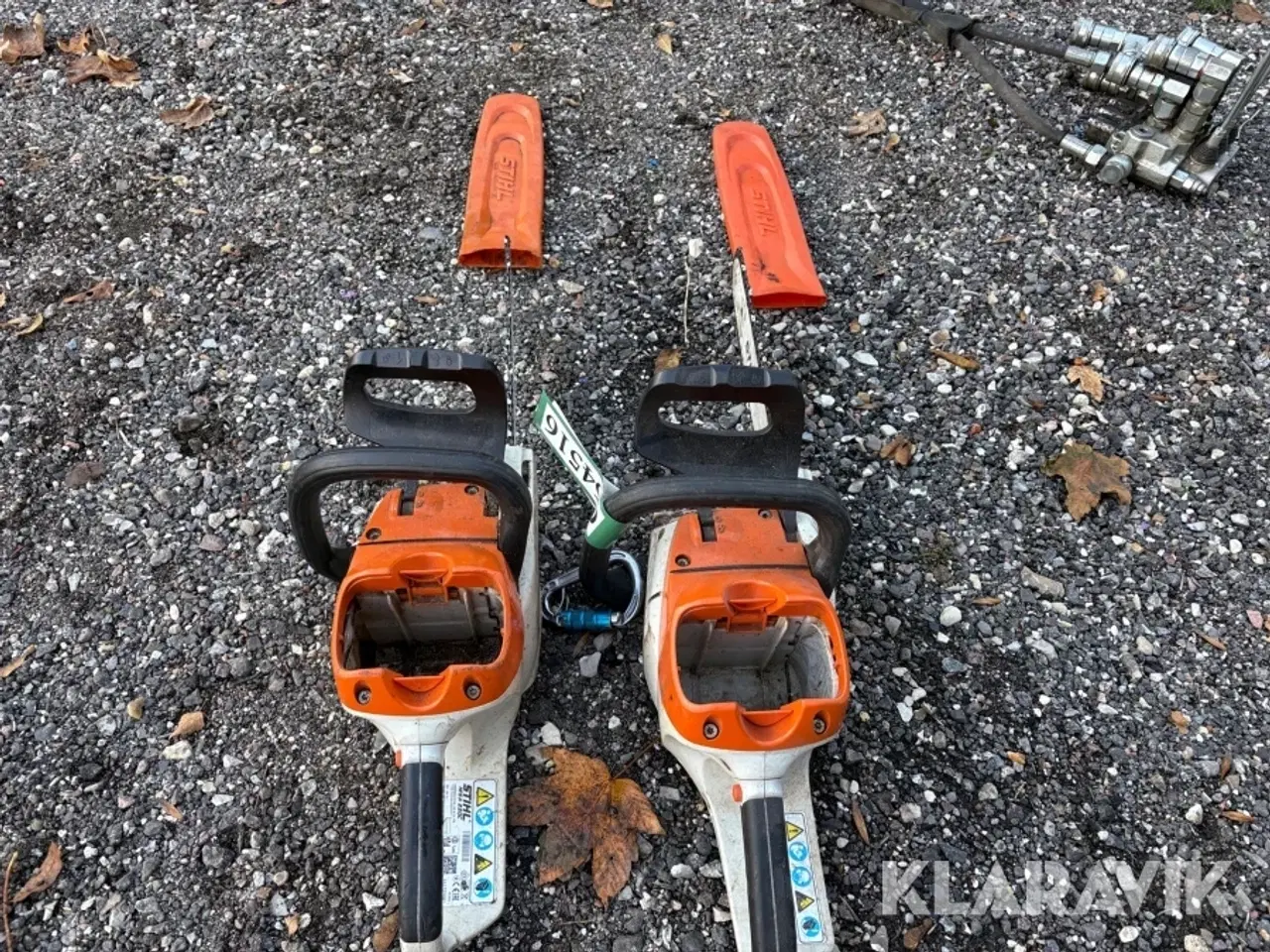 Billede 4 - Motorsav/ El Kædesav Stihl MSA 220 c 2 styk