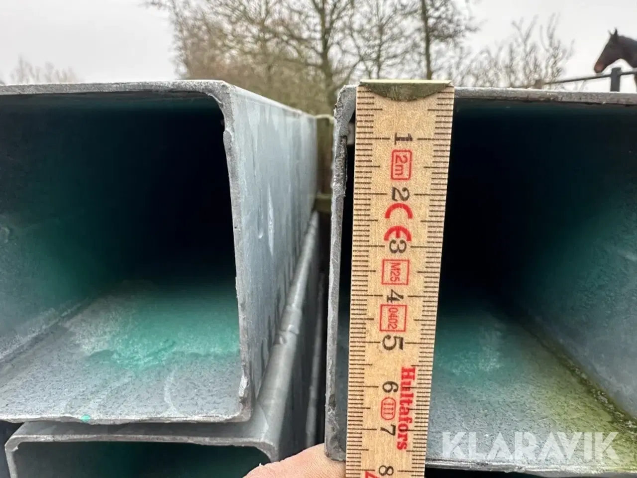 Billede 7 - Galvaniserede stolper 56 styk. 2,0m. lange