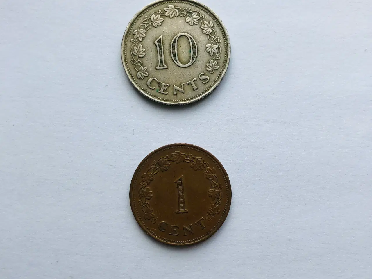 Billede 2 - 2 mønter fra Malta
