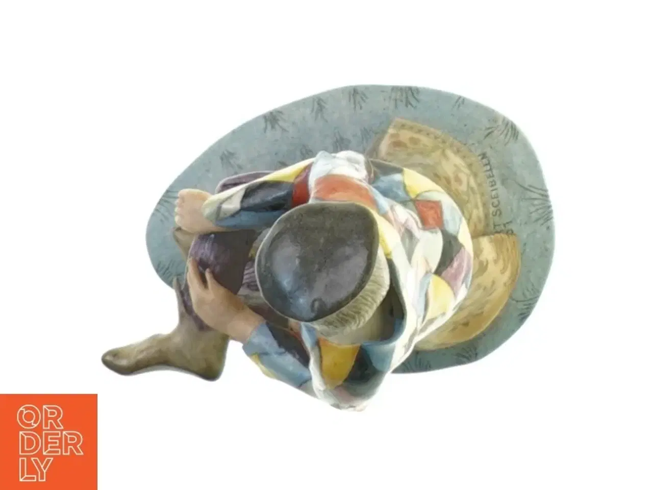Billede 3 - Figur af Harlekin (str. 17 x 8 x 11 cm)