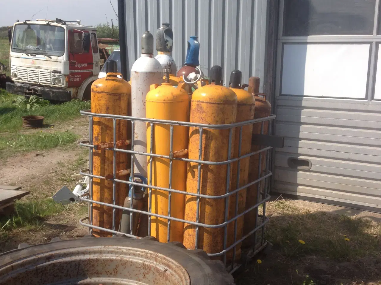 Billede 1 - gasflasker 33 kilo
