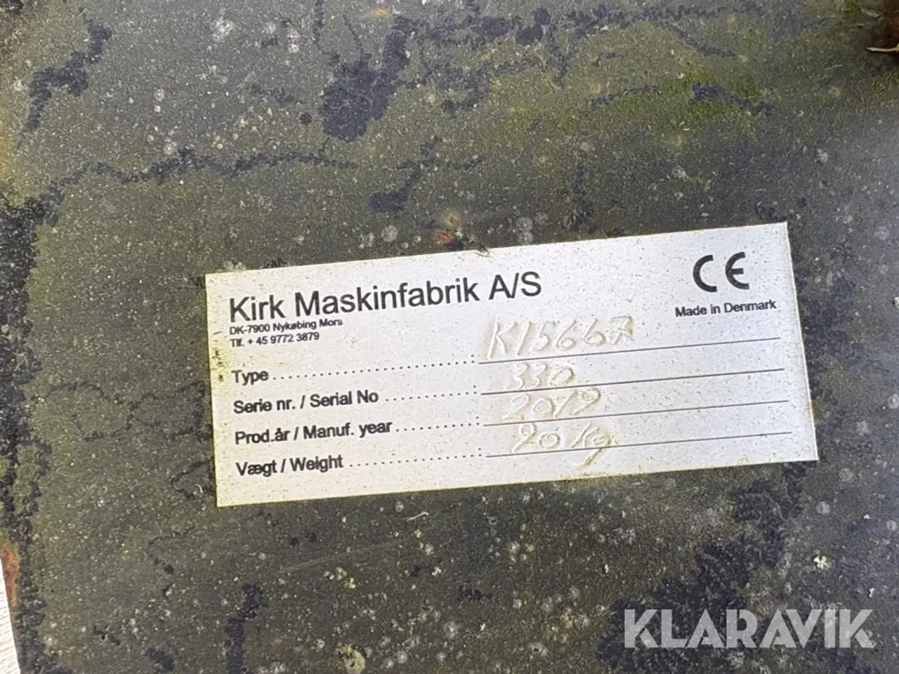 Billede 5 - Skifte Manitou til euro Kirk Maskinfabrik KL5667