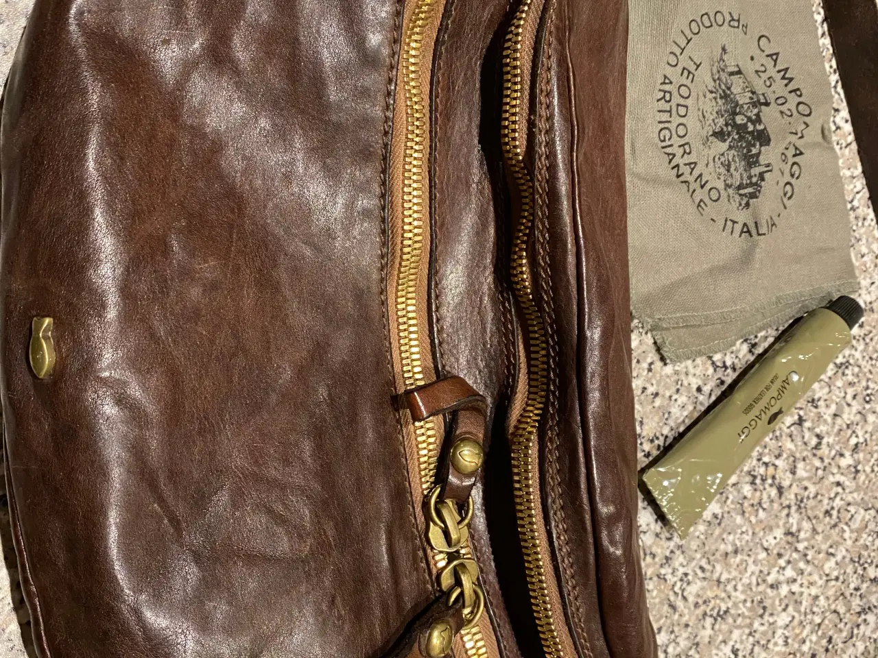 Billede 2 - Lækker læder bæltetaske 