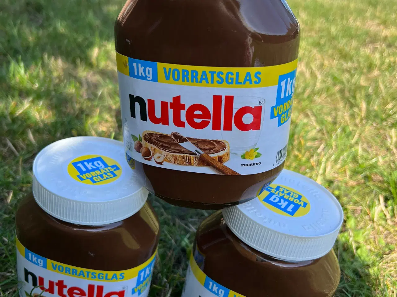 Billede 9 - God morgen med Nutella 1kg. = 1000g for et glas
