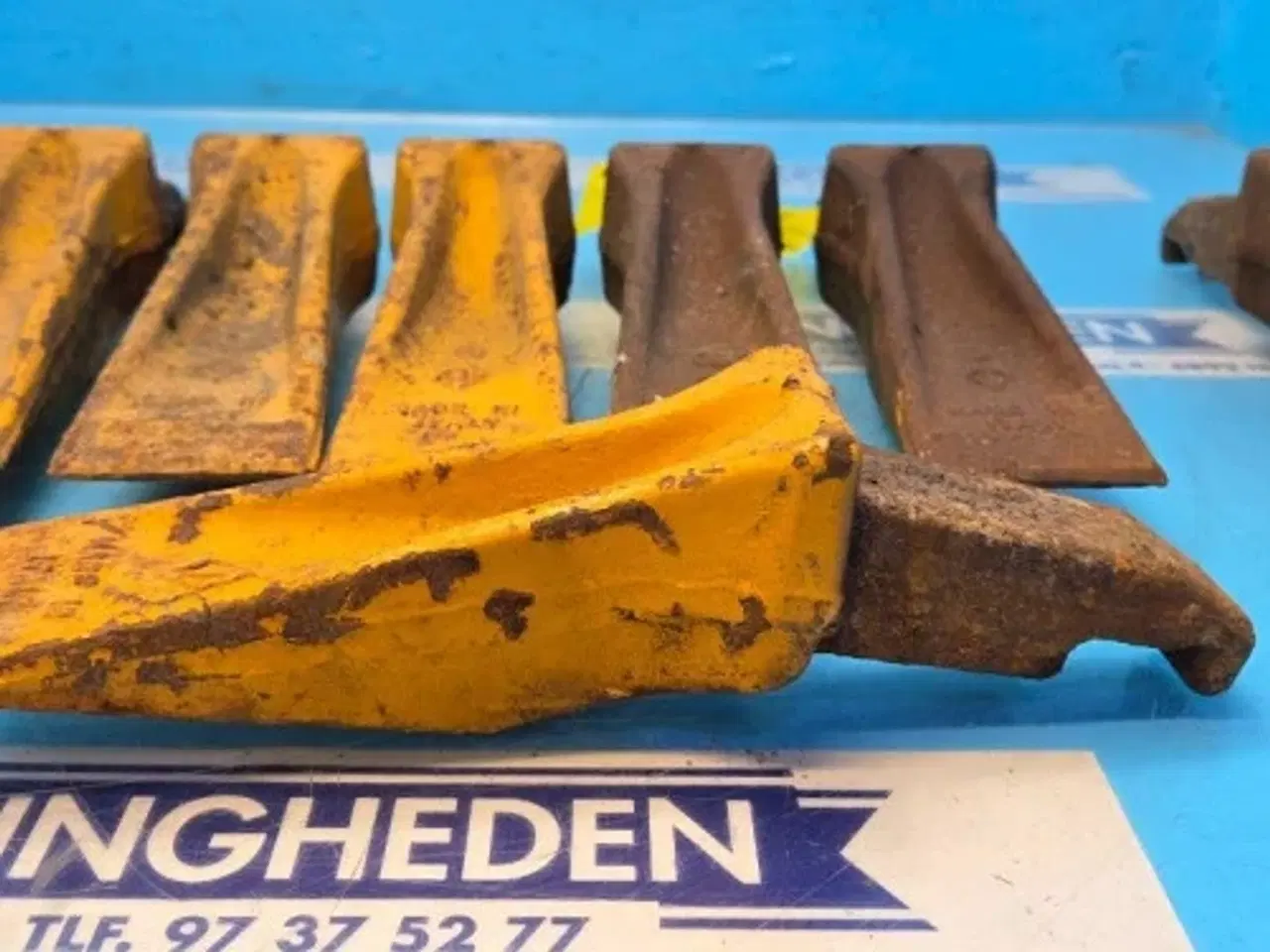 Billede 10 - Hydrema 806 Tænder Sæt 10 stk 548022