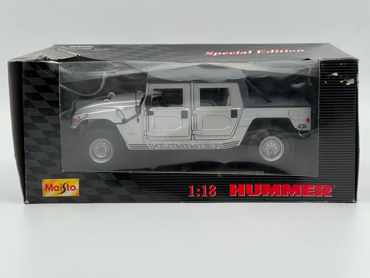 Billede 12 - 1995 Hummer H1 6,5 Turbo Diesel Thunder Trac 1:18 