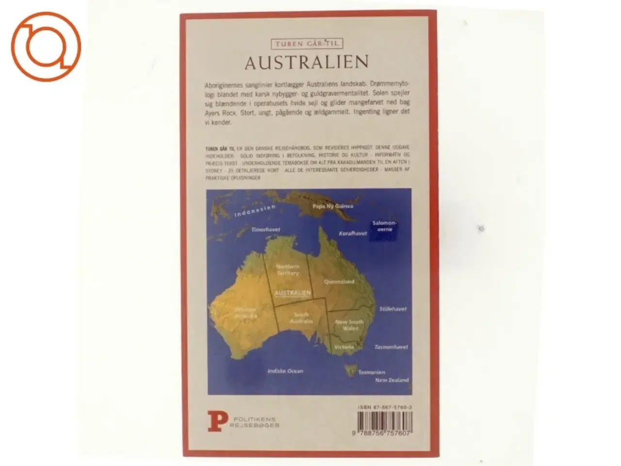 Billede 3 - Turen går til Australien af Lars Jensen (f. 1962-01-21) (Bog)