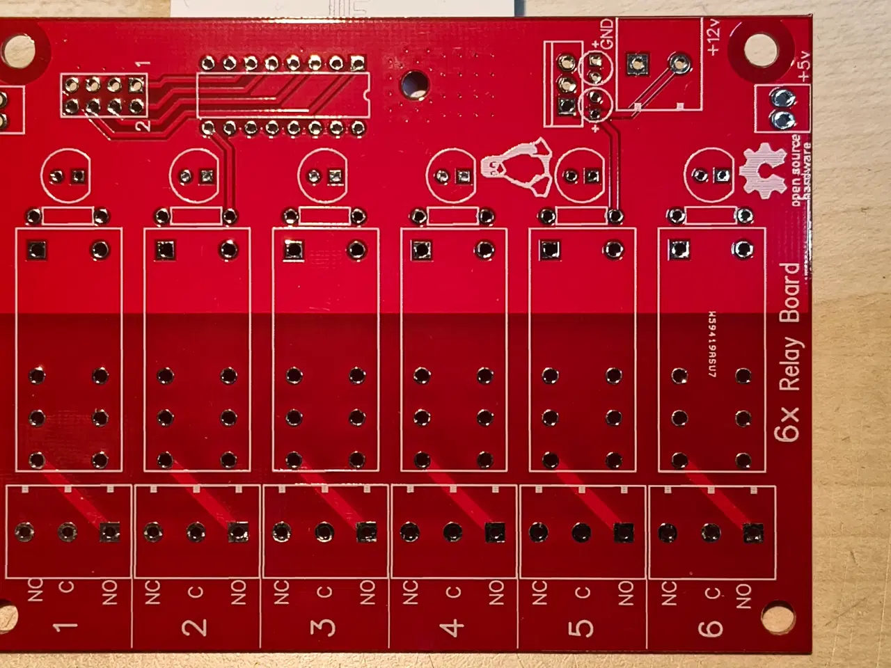 Billede 4 - Relæ print, input print, Raspberry Pi