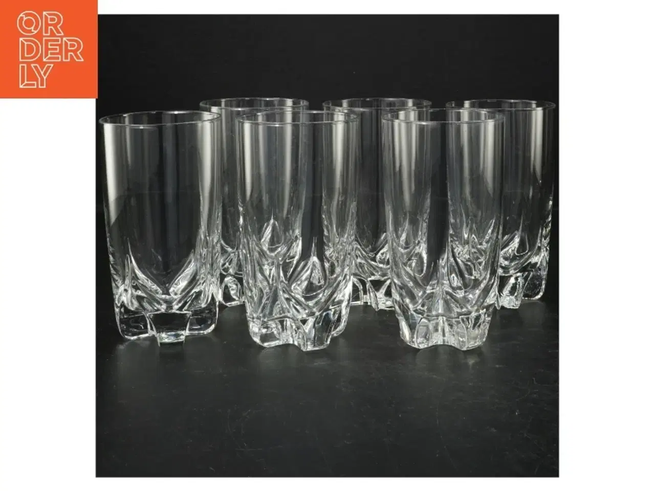 Billede 1 - Genbrugte Krystalglas (str. 13,5 cm. 6 styk)