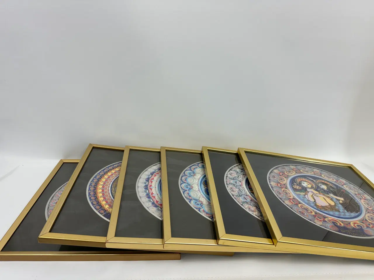 Billede 5 - 6 stk. Bjørn Wiinblad, jule-serie (1977-1982)