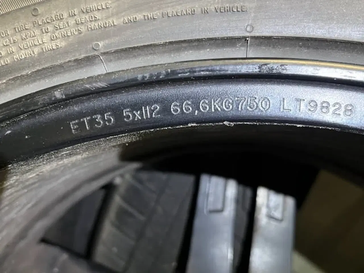 Billede 3 - Mercedes GLC alu fælge med Continental vinterdæk