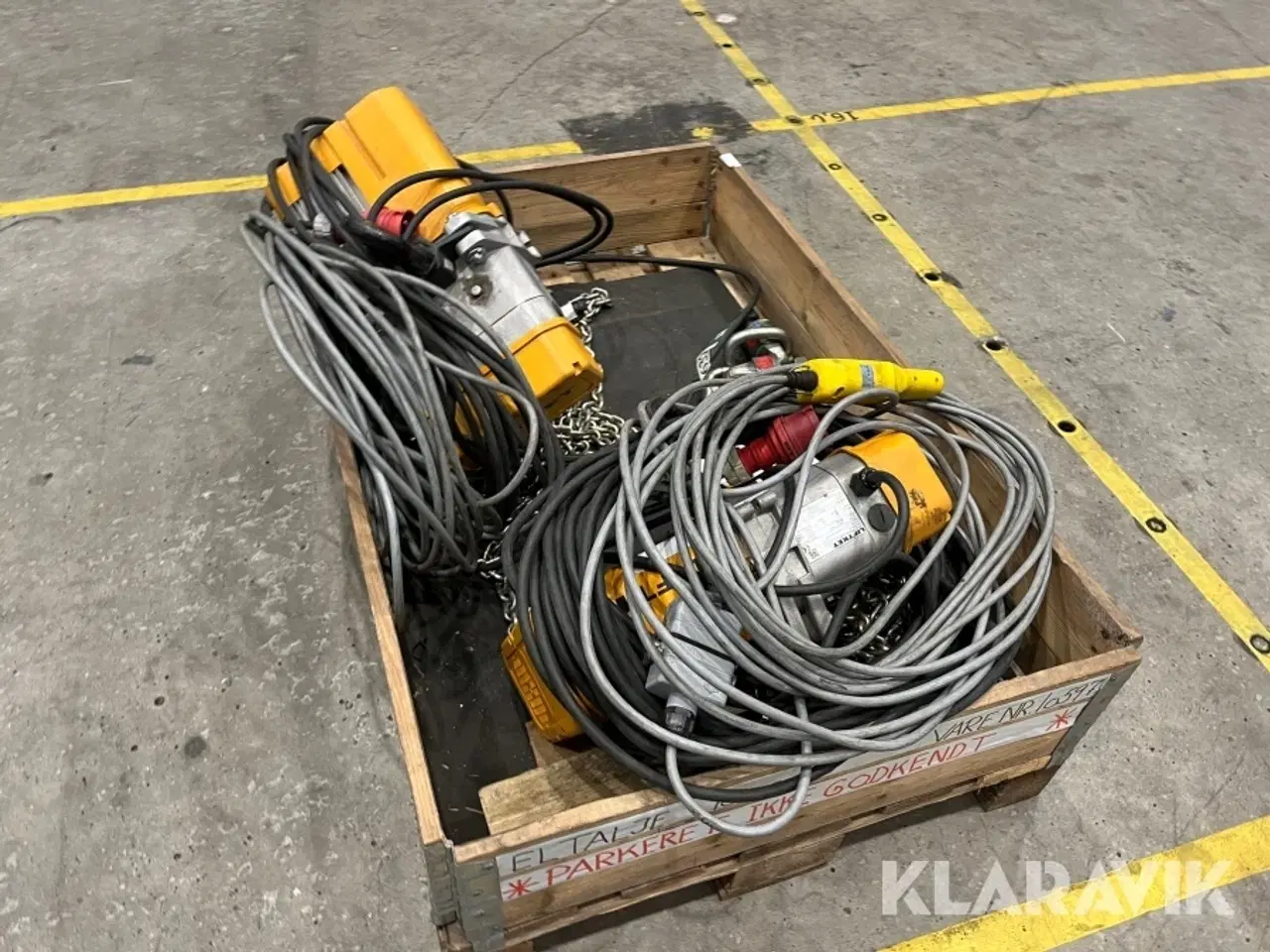 Billede 4 - El-kædetaljer Liftket 2000kg - 2 styk