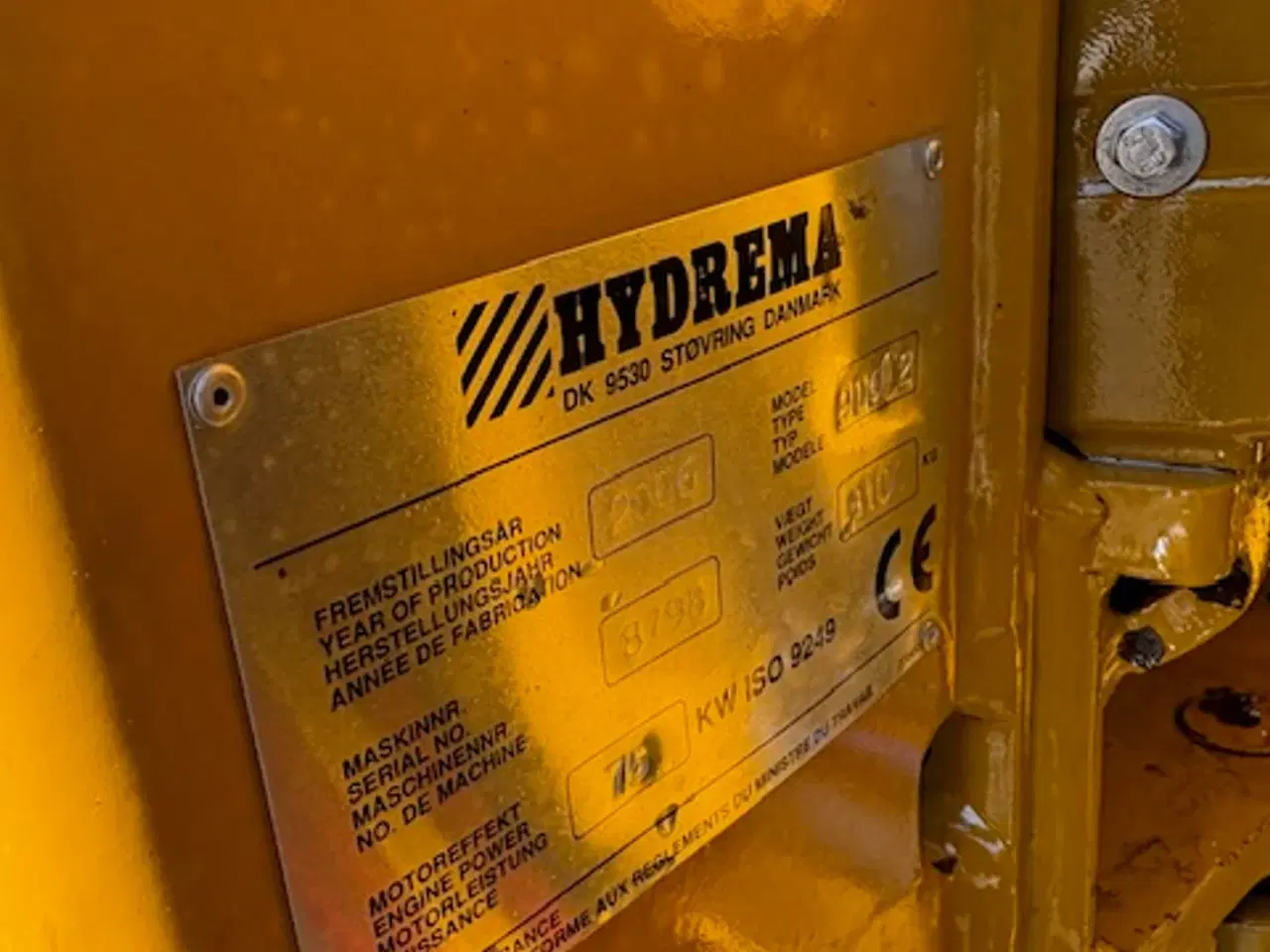 Billede 14 - Hydrema 906C-2 ESD HYDRAULIKS SKIFT FOR OG BAG, ESD DOBBELTCOMMAND