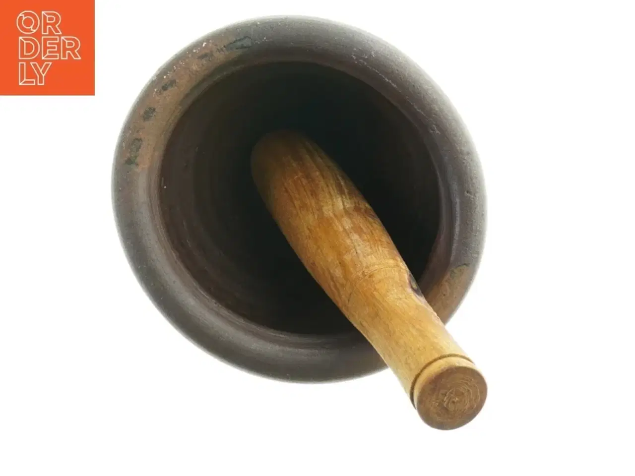 Billede 2 - Morter og støder (str. Ø. 17,5 cm)