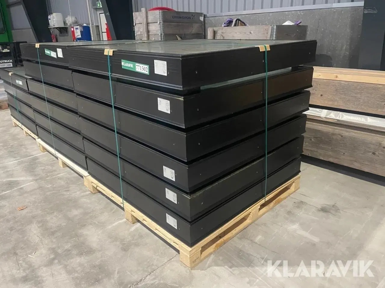 Billede 1 - Ovenlys vinduer Unilite Planlys-glas 6 styk