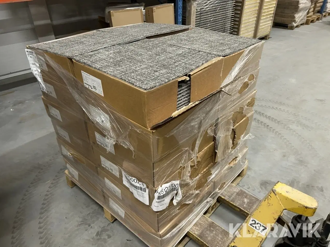 Billede 1 - Tæppefliser Ege Reform Calico WT 110m2, lysgrå